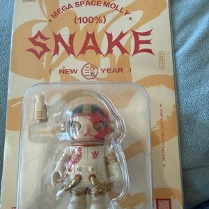 Mega Space Molly Snake New Year limited Edition Hang Card.